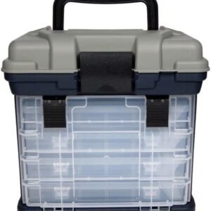 Fishing Tackle Box, Multi-function Fishing Tool Storage Box, Portable Fishing Box for Lakes, Rivers