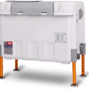 Fishing Tackle Box, Multifunctional Sitting Fishing Tool Box, Multifunctional Fishing Bucket, Adjustable Legs, Suitable for Field, Outdoor