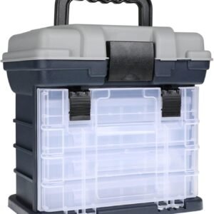 5-Layer Portable Fishing Tackle Box with 4pcs Fishing Boxes Cases Accessories Lure Tool Box Fish Bait Storage Box