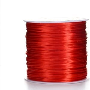 Fishing Wire 2rolls 50meters/Roll 0.3mm Elastic Crystal Beading Cord Thread Make Bracelet Necklace Colorful Fishing Line for Beads Wholesale Braided Fishing Line