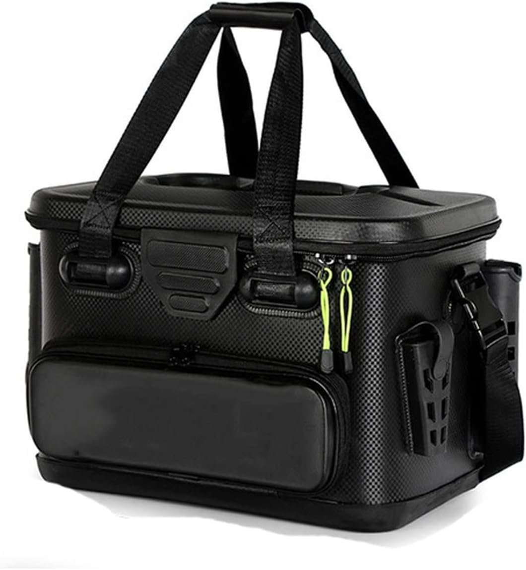 Fishing Tackle Box, 40L Portable Fishing Fresh-keeping Box, Multi-function Fishing Bucket, Suitable for Camping, Fishing (30) ()