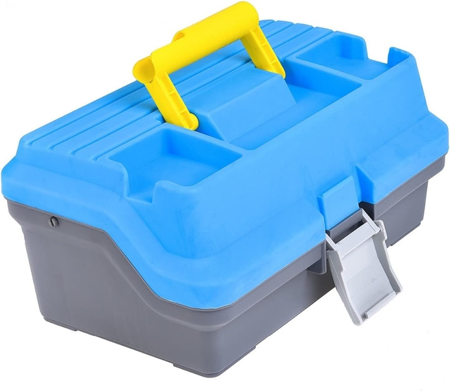 Waterproof 3 Layer Fishing Tackle Box Fly Fishing Storage Case Portable Fishing Gear Resistant Storage Box - Image 2