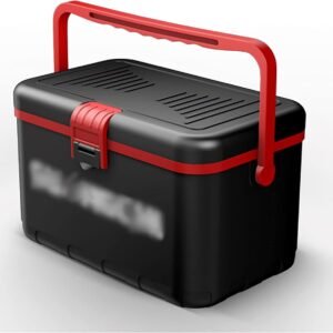 Toolbox Tackle Box Fishing Tackle Box Mini Thickened Keep Ice Fresh Small Cooler Box for Live Fish Shrimp Lightweight Portable Fishing Bucket 10L Fishing Tackle