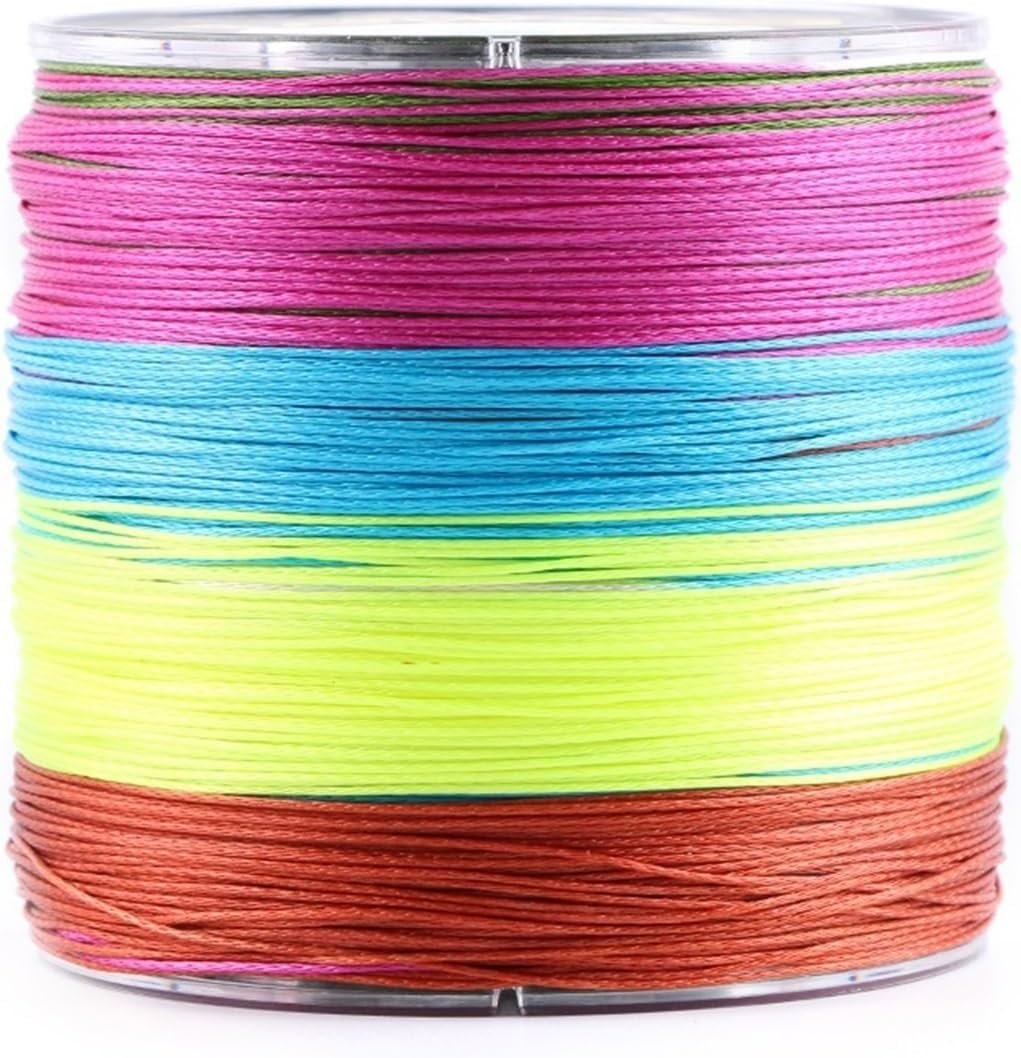 Braided Fishing Line 500M Multicolor Fishing Line 9 Strands Weaves Braided Strong Line 15LB-100LB Fishing Wire