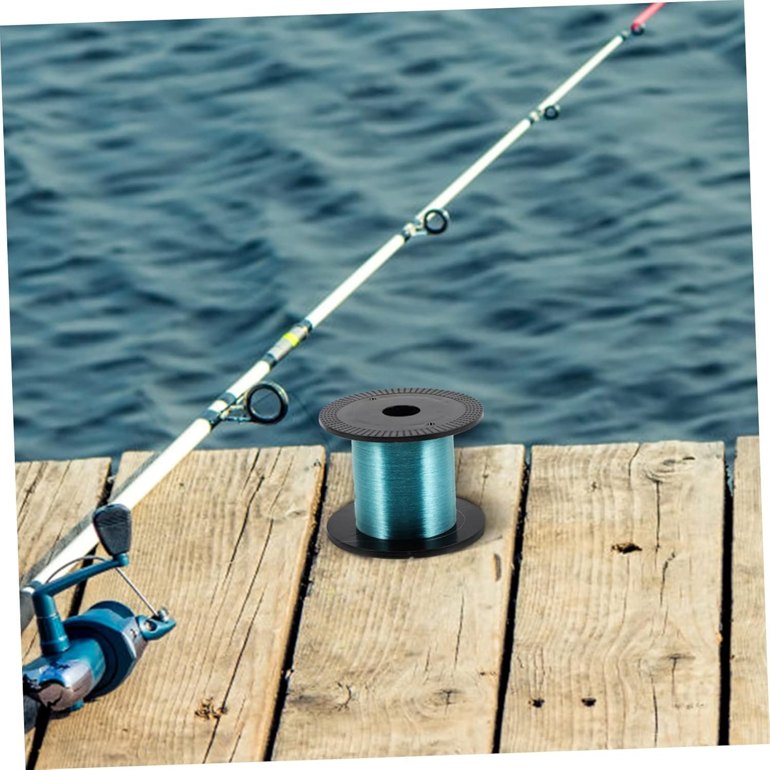 1 Roll Fishing Line Beading Tools Fishing Braided Line Outdoor Fishing Wire Bean Bags Kids Braiding Tool Fishing Tool Outdoor Fishing Accessory Nylon Heavy Fishline - Image 2