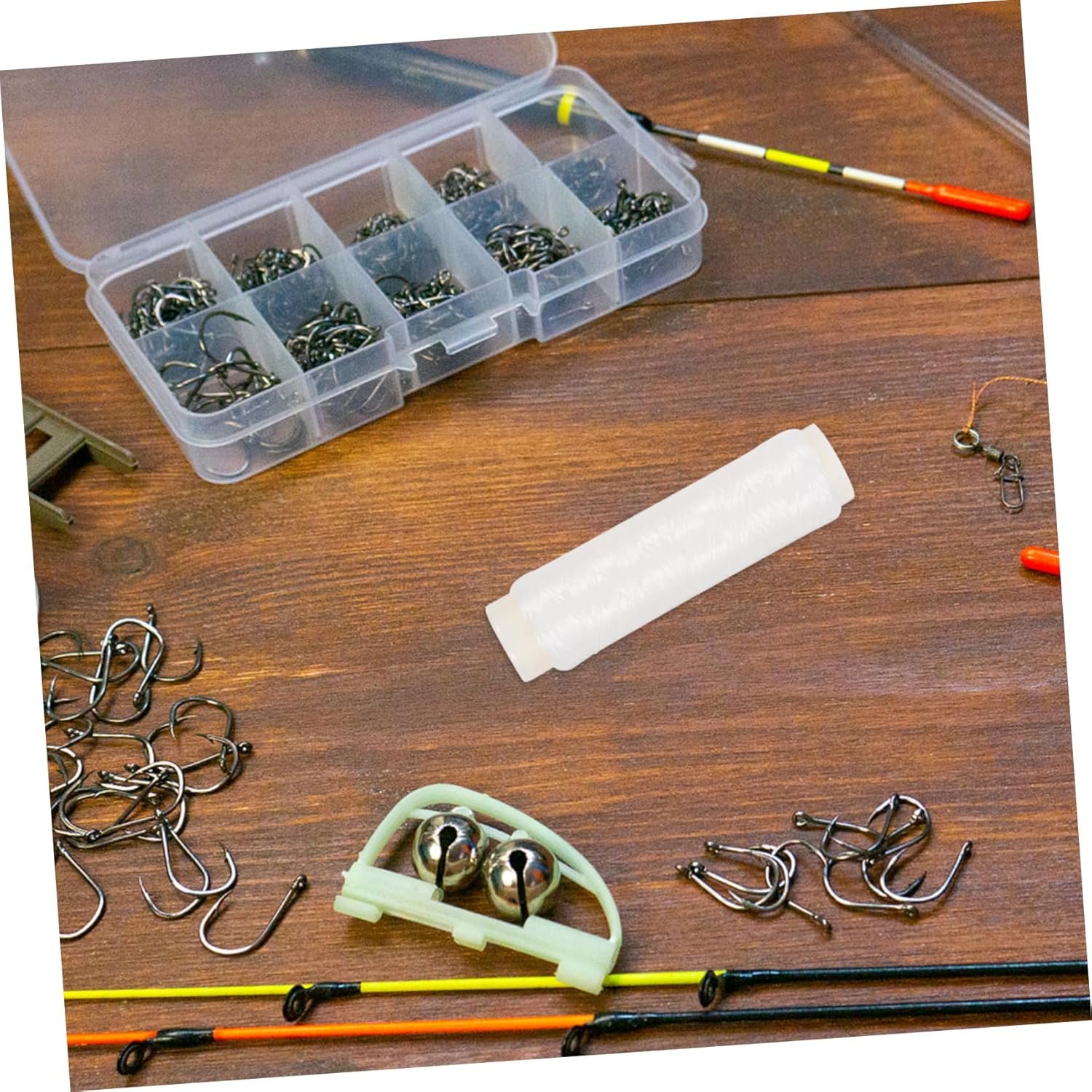 3 Rolls Fishing Line Fishing Line Fishing Braid Braided Lines Fishing Line Clear Salt Line Cord Clear Fishing Wire Beading Wire Trolling Wire Fish Line White Major Fishline Nylon - Image 2